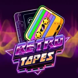 Slots logo of Retro Tapes from Push Gaming at Shotz Casino