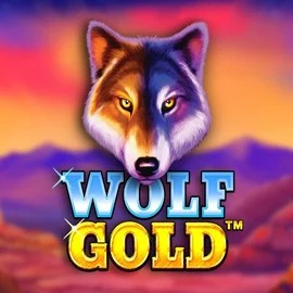 Wolf Gold online game logo by Pragmatic Play on shotzcasinos-fi.com